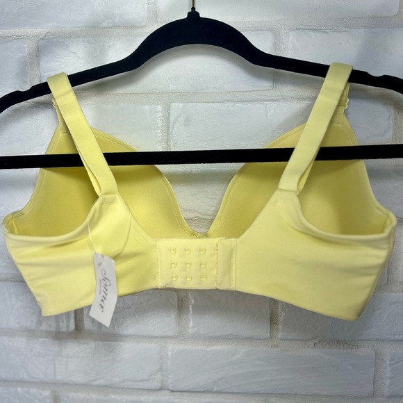 NWT Soma Enbliss Lined Full Coverage Underwire Bra 34 DD Lemonade Yellow #0280 - Picture 2 of 12